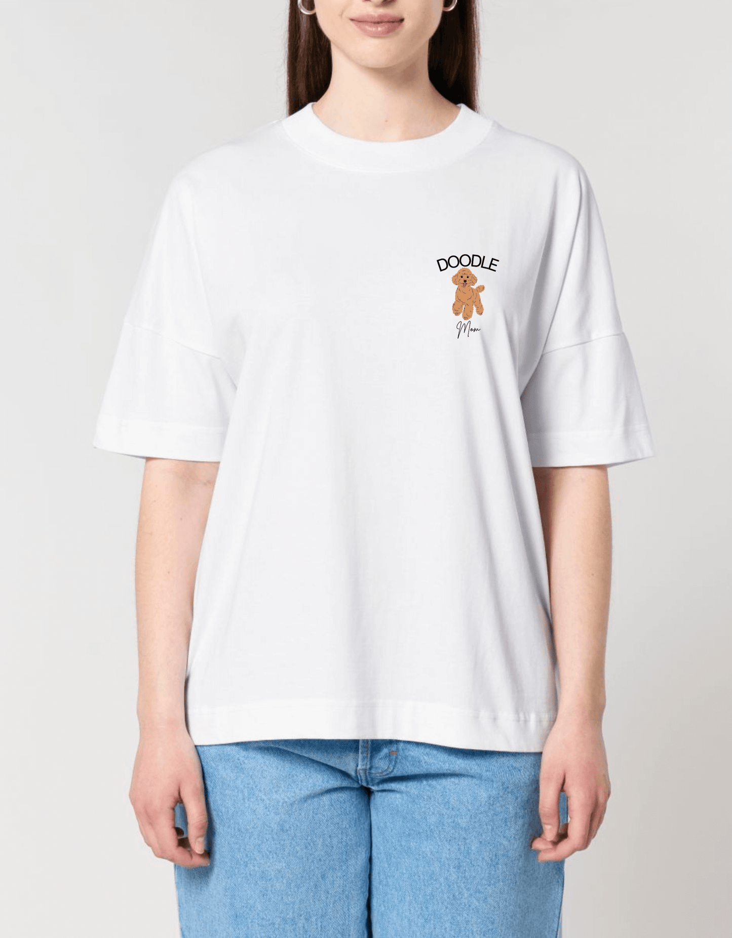 T-Shirt mit Hundemotiv "Doodle"