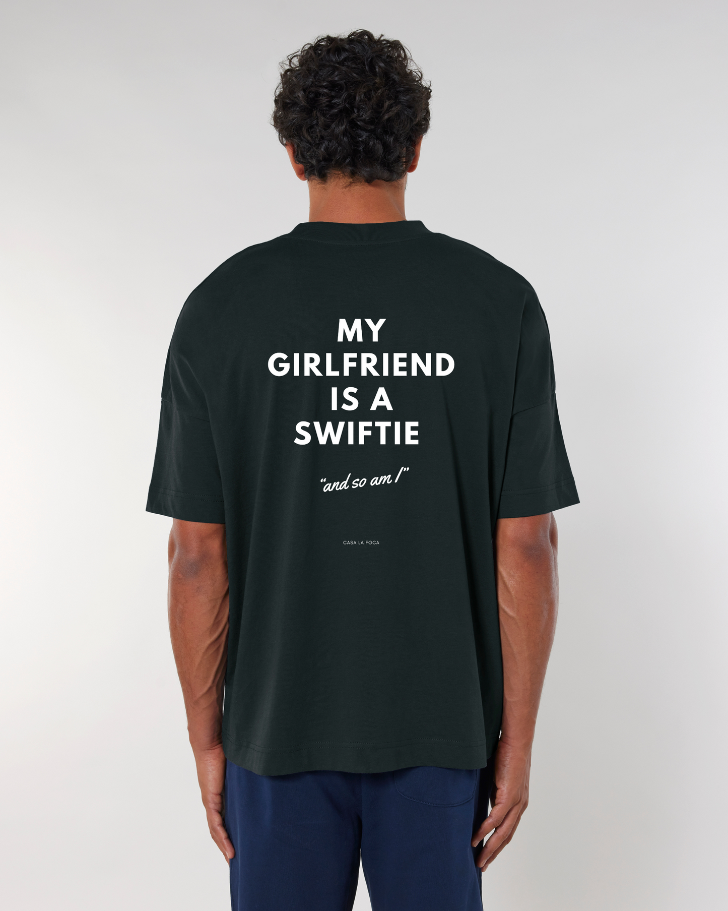 Swiftie Boyfriend T-shirt Schwarz