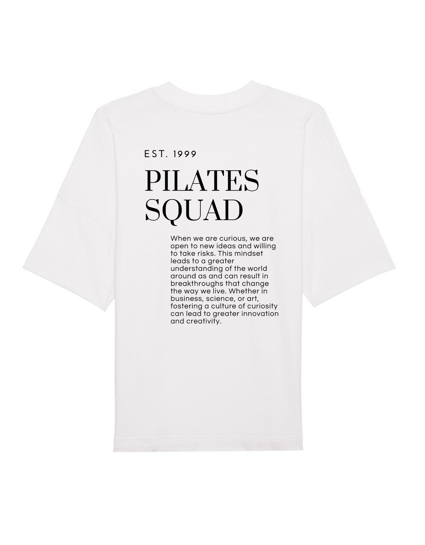 Pilates Squad Tshirt in Weiß