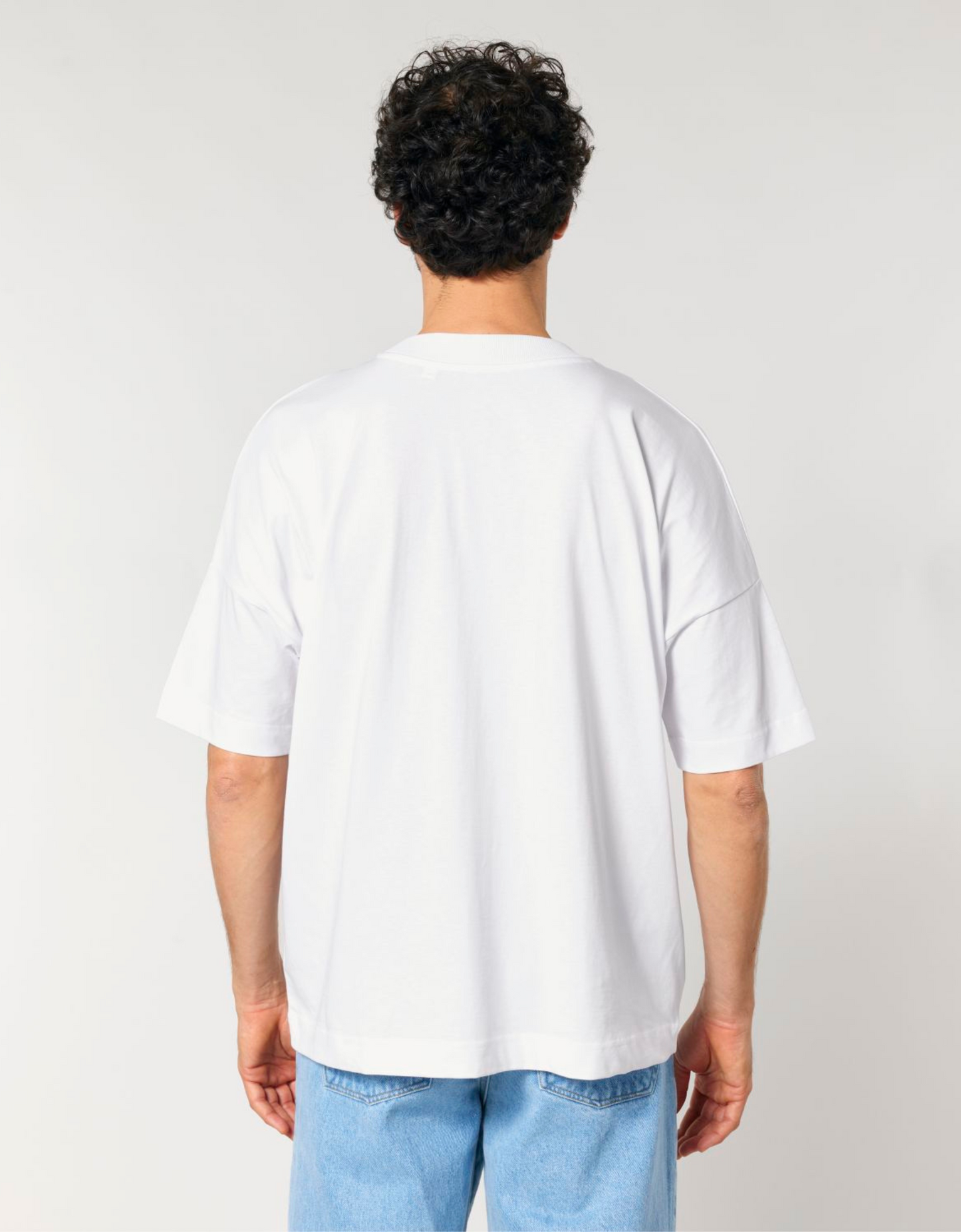 MAKE Oversized T-Shirt in Weiß