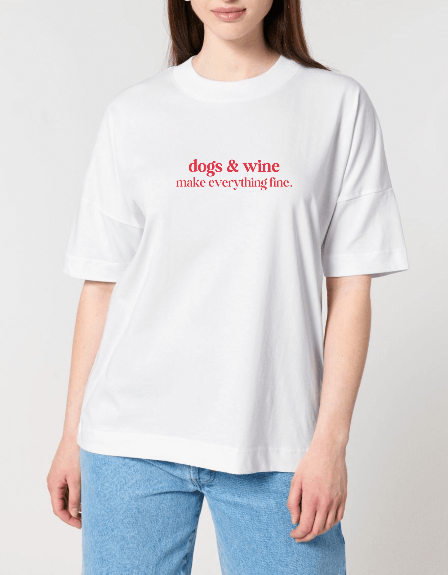 T-Shirt mit Hundespruch