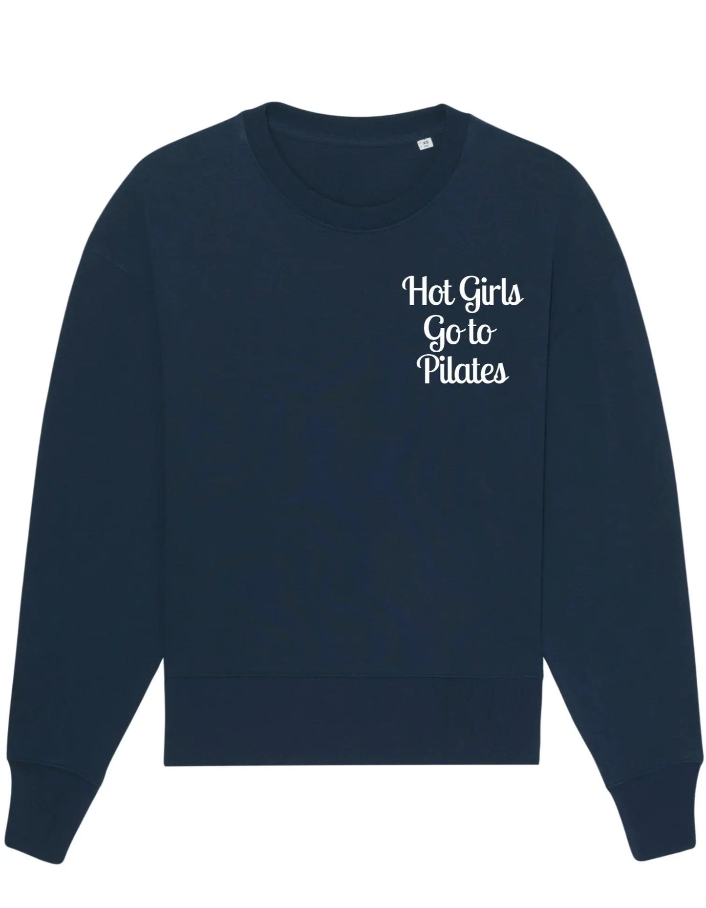 Pilates Sweater in Navy - CASA LA FOCA