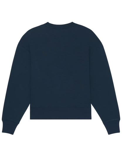 Pilates Sweater in Navy - CASA LA FOCA